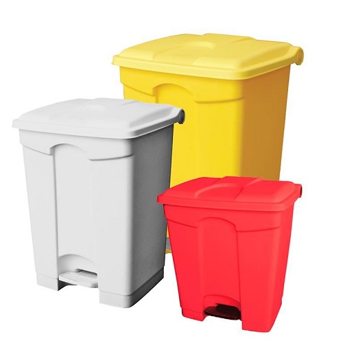 انواع سطل زباله پلاستیکی پدال دار