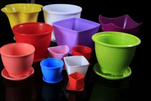 گلدان پلاستیکی آپارتمانی